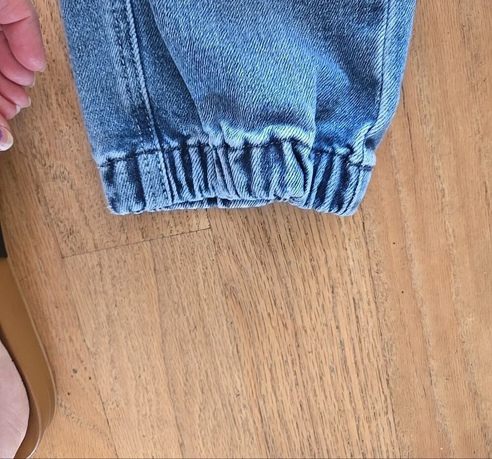 Judy Blue Women's Drawstring High Waisted Jogger Jeans